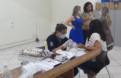 Câmara realiza teste rápido para Covid-19 em seus funcionários