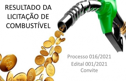 Resultado da Licitação de Combustível