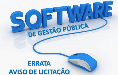 ERRATA AVISO DE LICITAÇÃO